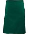PR151 Colours Mid Length Apron Bottle Green colour image